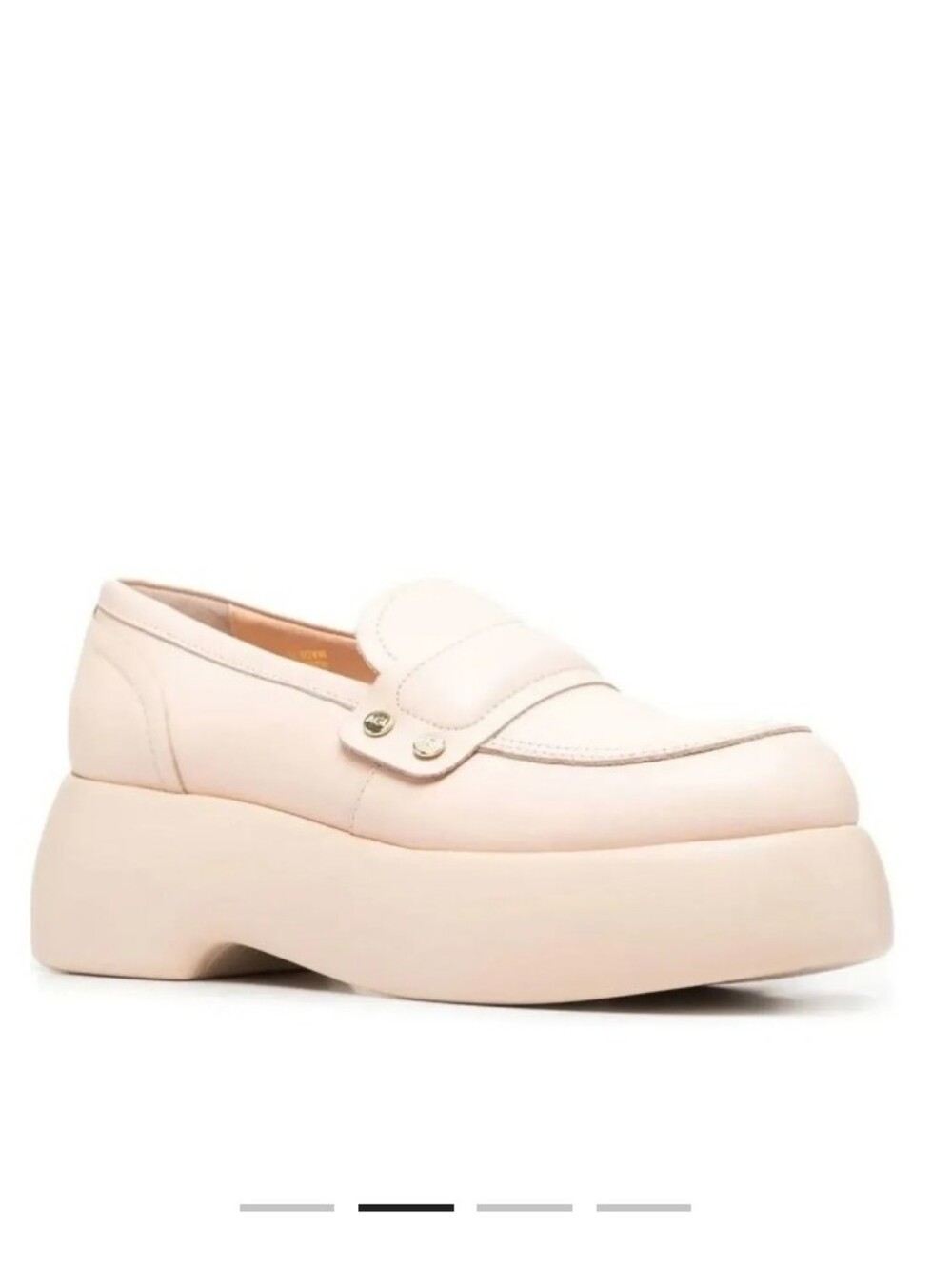 AGL Puffy Moc Platform Moccasins 38 Like New